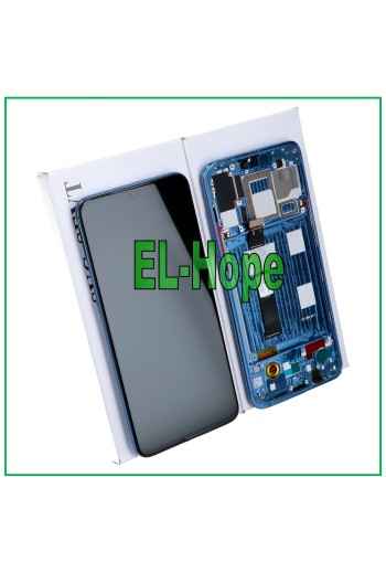 Écran LCD + cadre d origine pour Xiaomi Mi 9 M1902 F1G F1A F1T tactile bleu