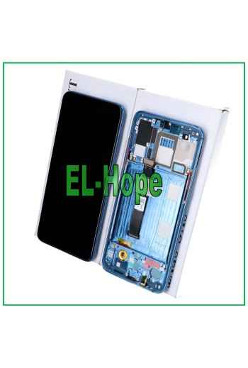 Écran LCD + cadre d origine pour Xiaomi Mi 9 M1902 F1G F1A F1T tactile bleu