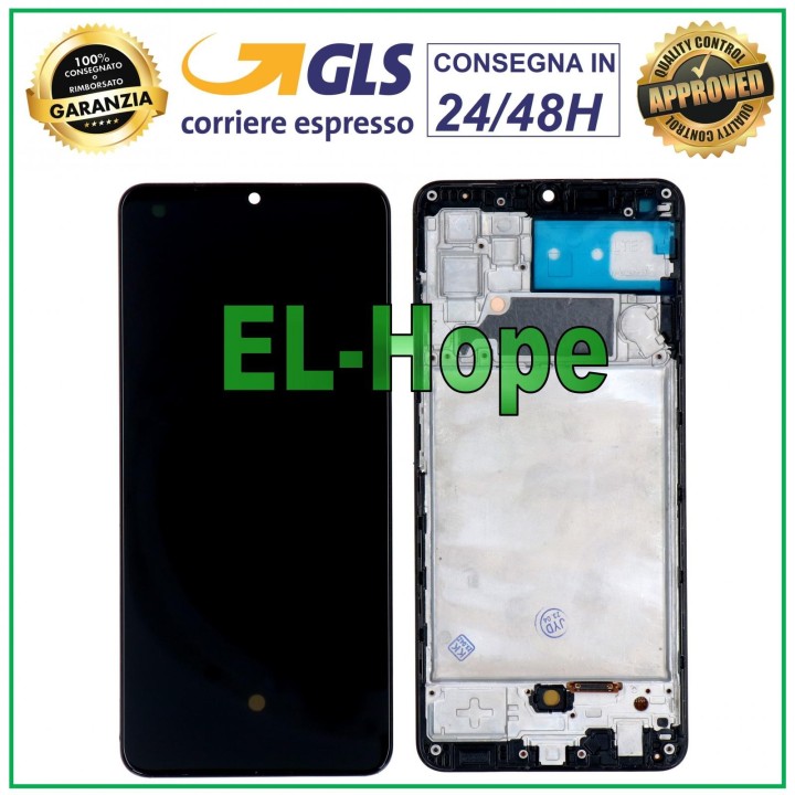 Cadre d e'cran LCD OLED pour Samsung Galaxy A32 4G SM-A325 F/FN, e'cran tactile en verre