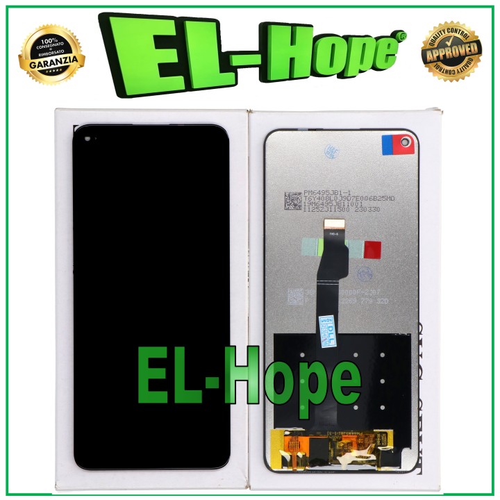 Écran LCD tactile d origine pour Huawei P40 Lite 5G CDY-NX9A, verre noir