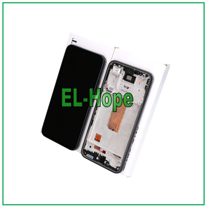 Écran tactile LCD d origine pour Samsung A54 5G 2023 SM-A546, cadre noir GH82-31231A