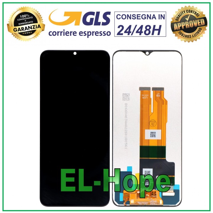 Écran LCD tactile assemble' pour Oppo Realme 10S/10 5G RMX3663
