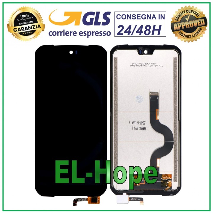 Écran LCD tactile en verre pour Doogee S68 Pro