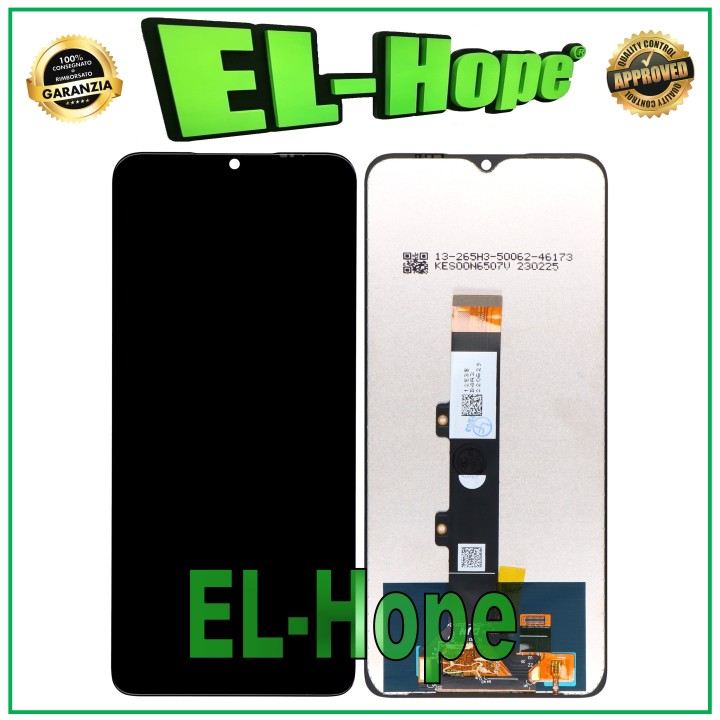 Écran LCD tactile en verre pour Motorola Moto E22, E22i, XT2239 et XT-2239