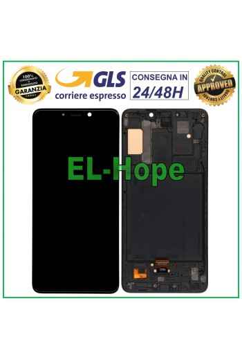 Cadre d e'cran LCD OLED pour Samsung Galaxy A9 2018 SM-A920, e'cran tactile en verre