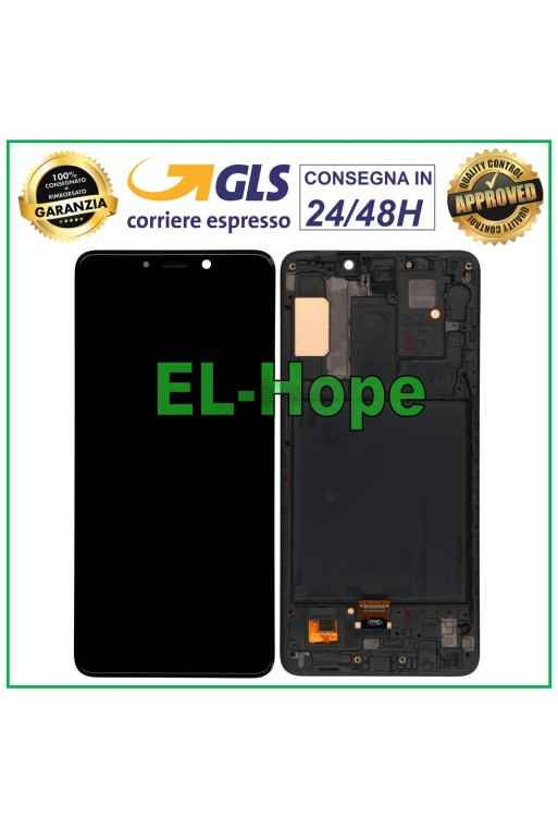 Cadre d e'cran LCD OLED pour Samsung Galaxy A9 2018 SM-A920, e'cran tactile en verre