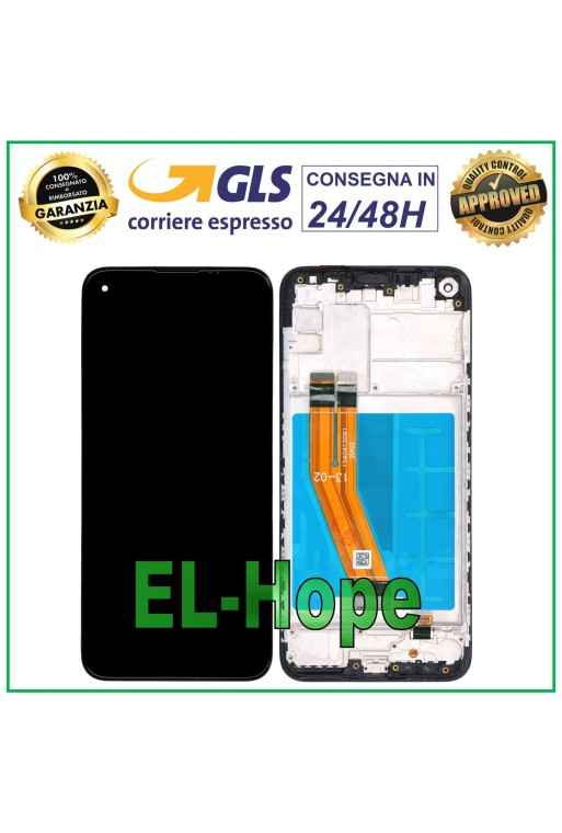 Écran tactile LCD avec châssis pour Samsung Galaxy A11 SM-A115/M11 SM-M115