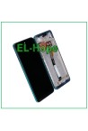 Cadre d e'cran tactile LCD pour Xiaomi Redmi Note 9 Pro / 9 Pro Max / 9S M2003J6 Bleu