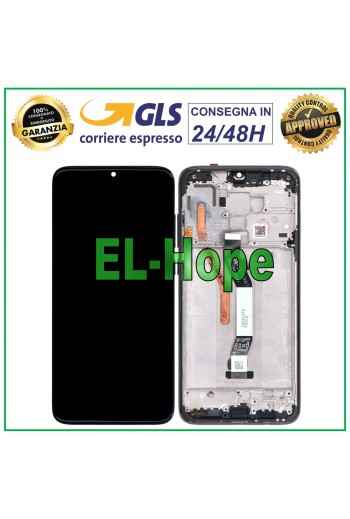Écran LCD + châssis pour Xiaomi Redmi Note 8 Pro M1906G7G, e'cran tactile en verre noir