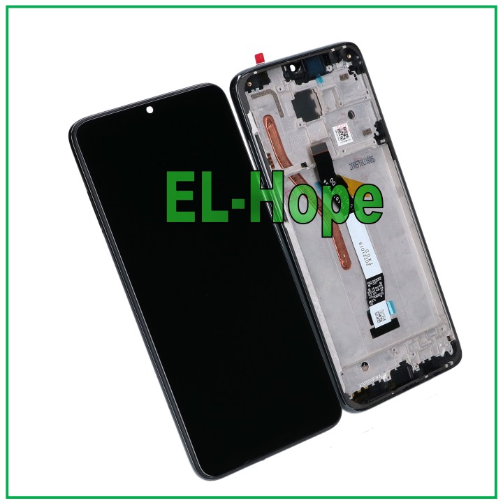Écran LCD + cadre pour Xiaomi Redmi Note 8 Pro M1906G7G, e'cran tactile en verre noir