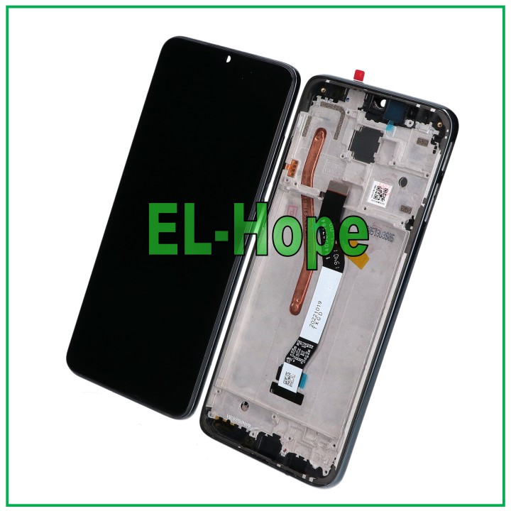 Écran LCD + cadre pour Xiaomi Redmi Note 8 Pro M1906G7G, e'cran tactile en verre noir