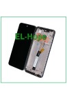 Cadre d e'cran tactile LCD pour Xiaomi Redmi Note 9 Pro / 9 Pro Max / 9S M2003J6 Noir