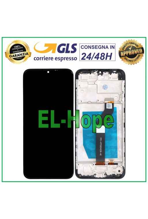 Écran tactile LCD + châssis pour Motorola Moto G8 Power Lite XT-2055 XT2055 Glass