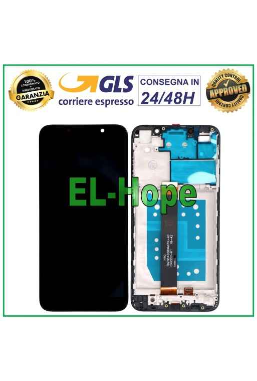 Écran tactile LCD + châssis pour Motorola Moto E6 Play XT-2029 XT2029
