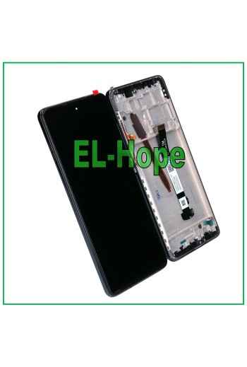 Écran LCD + châssis pour Xiaomi Poco X3 (M2007J20CG/M2007J20CT) Écran tactile noir