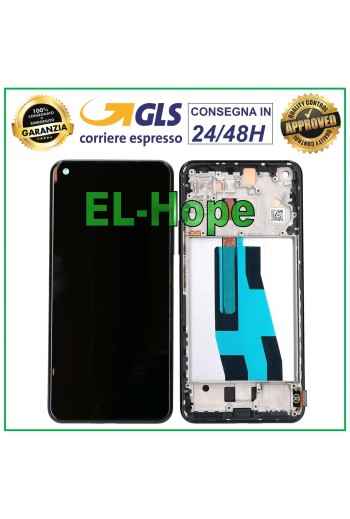 Écran tactile TFT + châssis pour Xiaomi Mi 11 Lite 4G 5G NE NM2101K9AG, noir