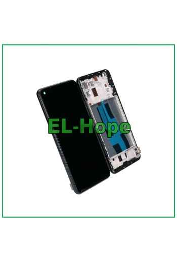 Écran tactile TFT + châssis pour Xiaomi Mi 11 Lite 4G 5G NE NM2101K9AG, noir