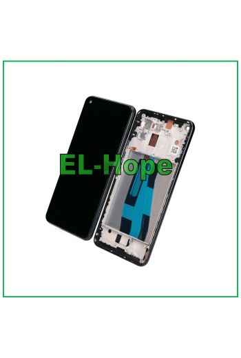Écran tactile TFT + châssis pour Xiaomi Mi 11 Lite 4G 5G NE NM2101K9AG, noir