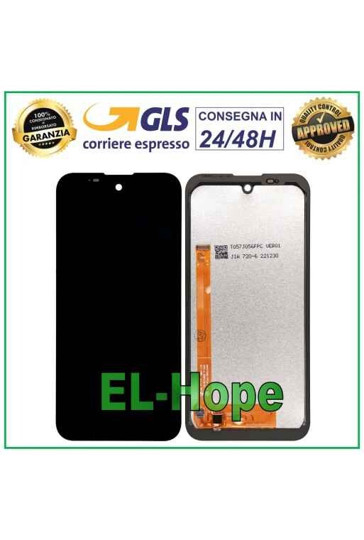 Écran LCD tactile assemble' noir pour Doogee S56/S56 Pro
