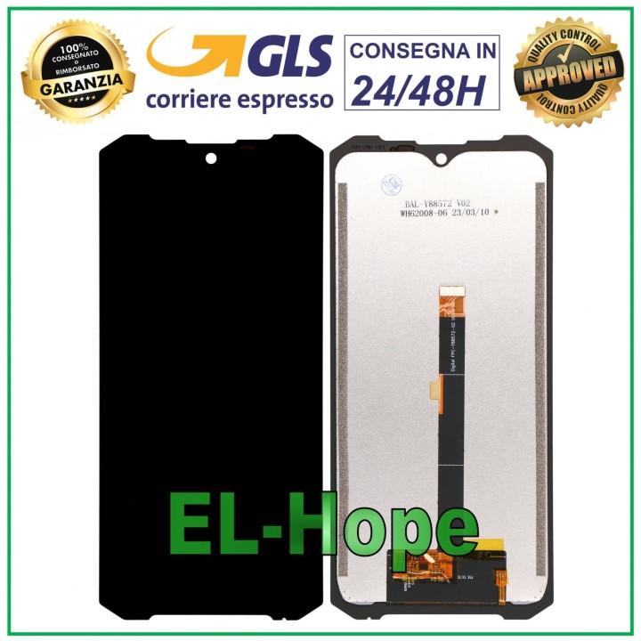 Écran tactile + LCD pour e'cran en verre assemble' Doogee S96/S96 Pro
