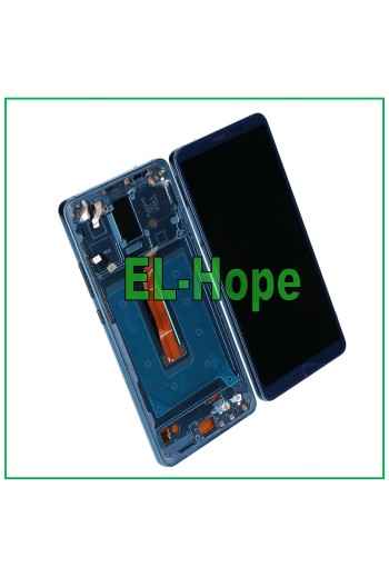 Cadre d e'cran OLED pour Huawei Mate 10 Pro BLA-L09 L29, e'cran tactile bleu
