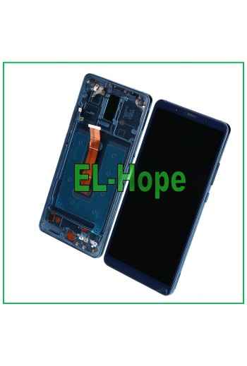 Cadre d e'cran OLED pour Huawei Mate 10 Pro BLA-L09 L29, e'cran tactile bleu