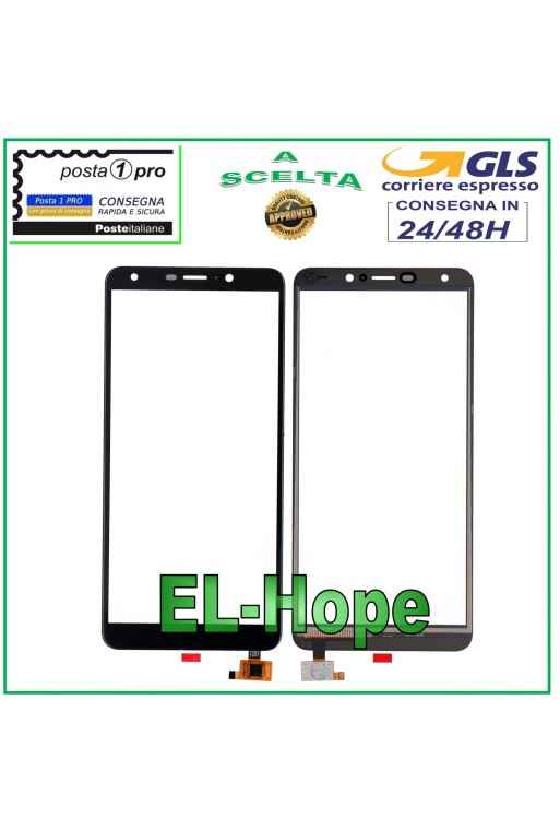 Vitre tactile noire pour Wiko Y61 W-K560