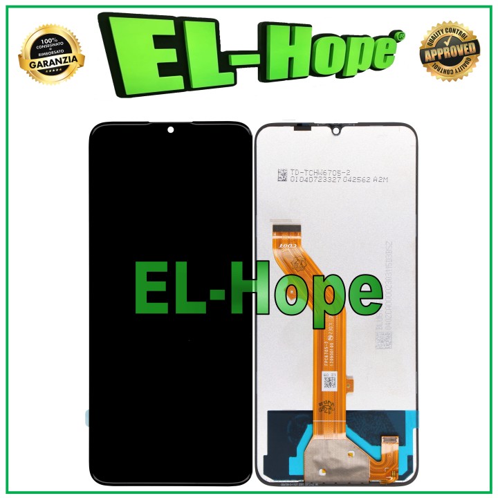 Écran LCD + e'cran tactile pour TCL 40 SE T610K T610K2, e'cran en verre assemble'