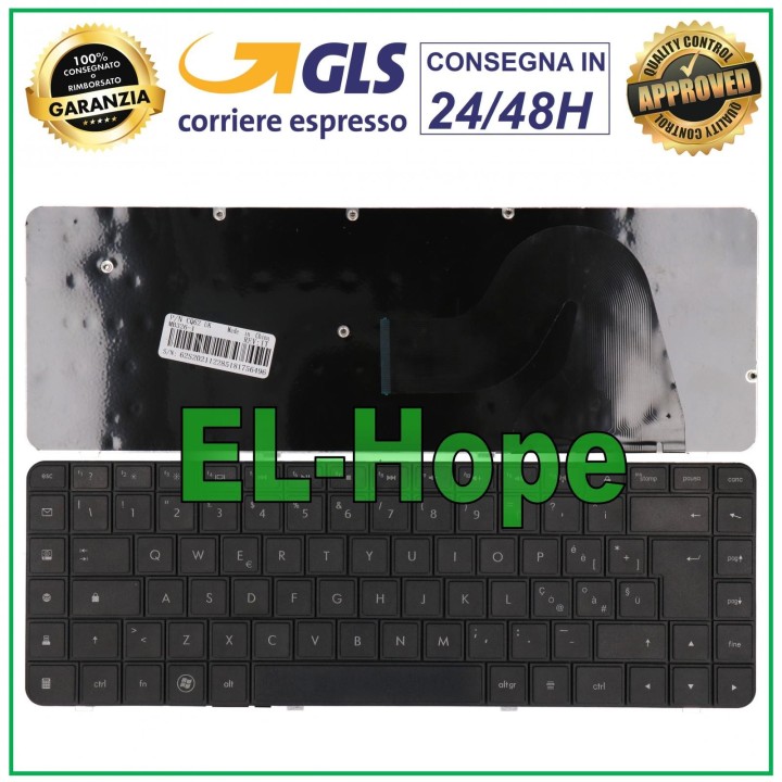 Clavier italien pour ordinateur portable HP Pavilion G62 G56 Compaq Presario CQ56 CQ62 AX6 AX1