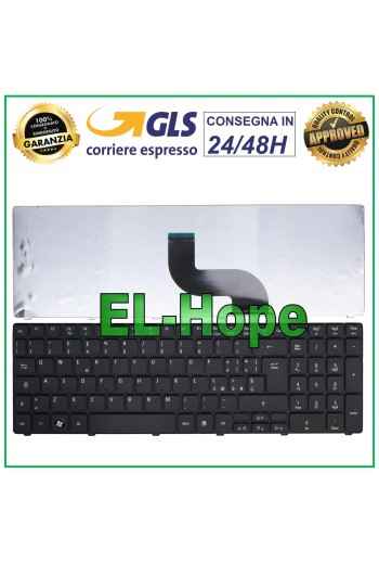 Clavier italien pour ordinateur portable ACER TravelMate 5742Z, 5742ZG, 5744, 5744Z, noir