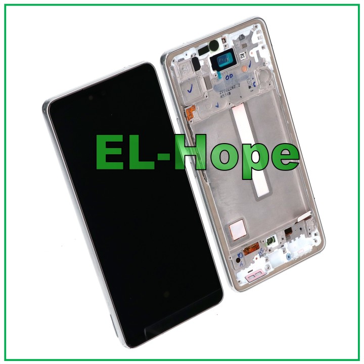 Écran LCD OLED pour Samsung Galaxy A53 5G 2022 SM-A536 A536B, cadre tactile blanc