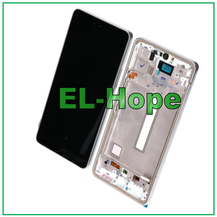 Écran LCD OLED pour Samsung Galaxy A53 5G 2022 SM-A536 A536B, cadre tactile blanc