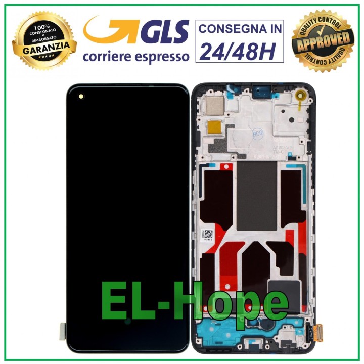 Cadre d affichage OLED pour e'cran tactile Oppo Realme GT Master RMX3363 RMX3360