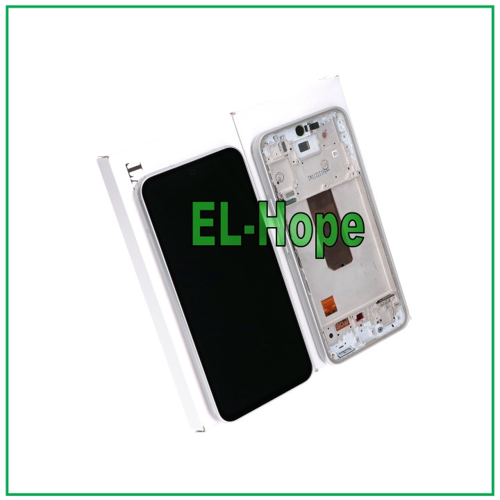 Écran tactile LCD d origine pour Samsung A54 5G 2023 SM-A546, cadre blanc, GH82-31231B