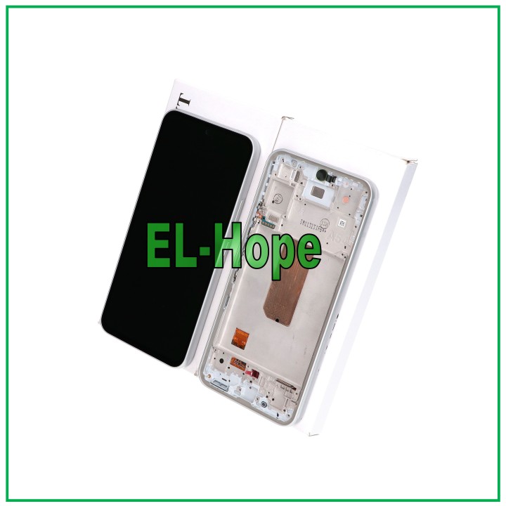 Écran tactile LCD d origine pour Samsung A54 5G 2023 SM-A546, cadre blanc, GH82-31231B