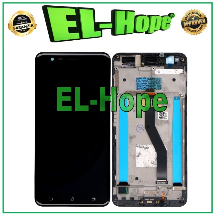 Écran LCD tactile noir pour Asus Zenfone 3 Zoom ZE553KL Z01HD