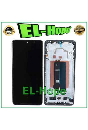 Écran OLED pour Xiaomi Poco X6 Pro 5G 2311DRK48I LCD tactile cadre en verre noir