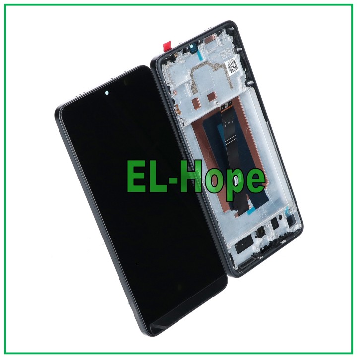 Écran OLED pour Xiaomi Poco X6 Pro 5G 2311DRK48I LCD tactile cadre en verre noir