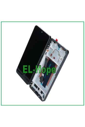 Écran OLED pour Xiaomi Poco X6 Pro 5G 2311DRK48I LCD tactile cadre en verre noir