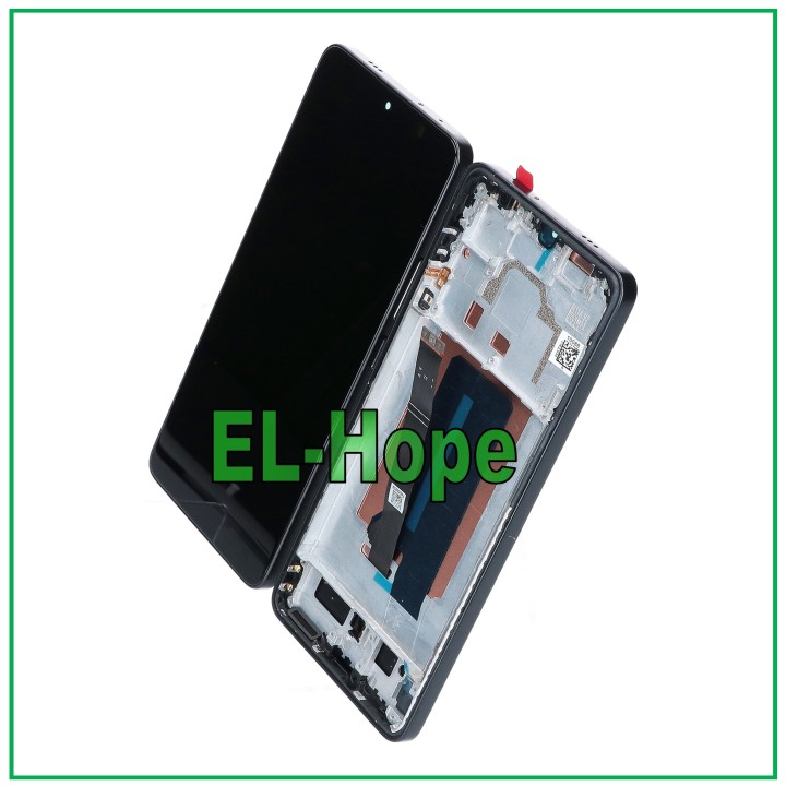 Écran OLED pour Xiaomi Poco X6 Pro 5G 2311DRK48I LCD tactile cadre en verre noir