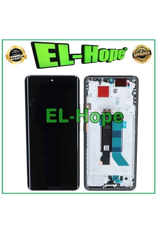 Écran LCD tactile OLED pour Xiaomi Redmi Note 14 Pro 5G, 14Pro+ Plus 5G, noir