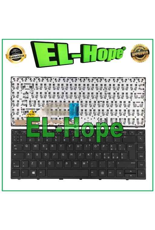 Clavier italien pour ordinateur portable HP ProBook G5 Series 430 440 Noir