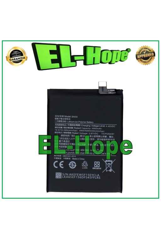 Batterie BN59 pour Xiaomi Redmi Note 10/10S 5000 mAh, e'quivalente a' l originale