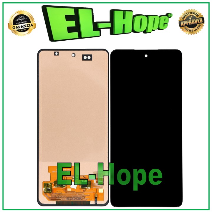 Écran tactile LCD TFT en verre noir pour Samsung Galaxy A52 SM-A525F A526B