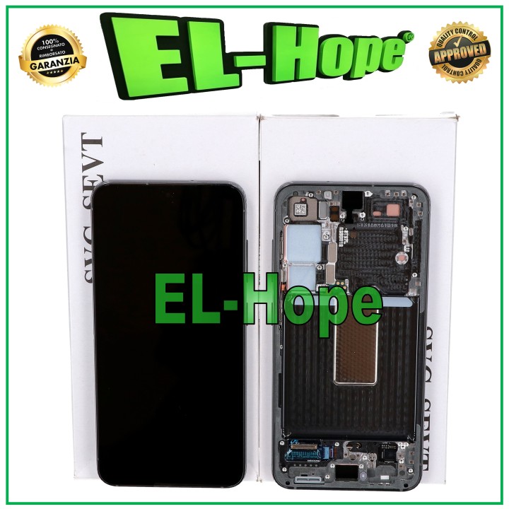 Écran tactile LCD d origine pour Samsung S23 5G SM-S911 vert GH82-30480C