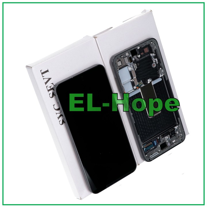 Écran tactile LCD d origine pour Samsung S23 5G SM-S911 vert GH82-30480C