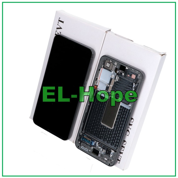 Écran tactile LCD d origine pour Samsung S23 5G SM-S911 vert GH82-30480C