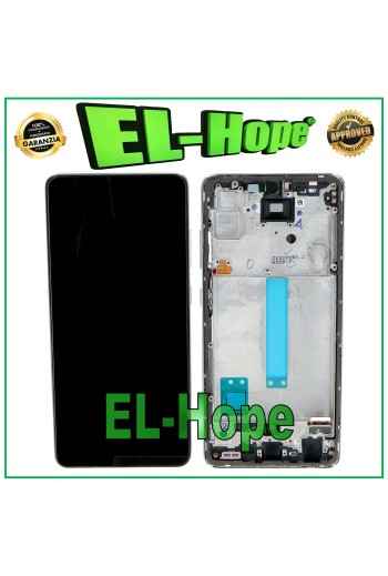 Écran LCD TFT pour Samsung Galaxy A52 5G 2021 SM-A525F A526B, cadre tactile blanc