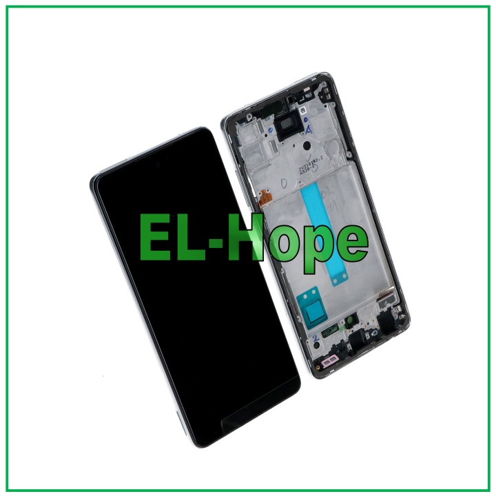 Écran LCD TFT pour Samsung Galaxy A52 5G 2021 SM-A525F A526B, cadre tactile blanc