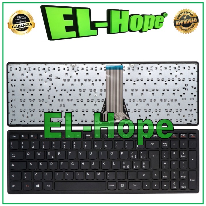 Clavier italien pour ordinateur portable Lenovo Ideapad S510 S510P-TIF Z501 G500 Z510 S500